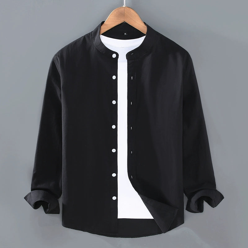 Retro Small Long-Sleeved Shirt