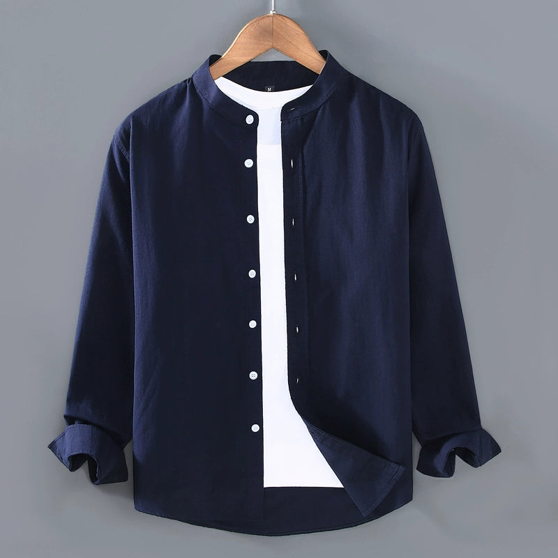 Retro Small Long-Sleeved Shirt