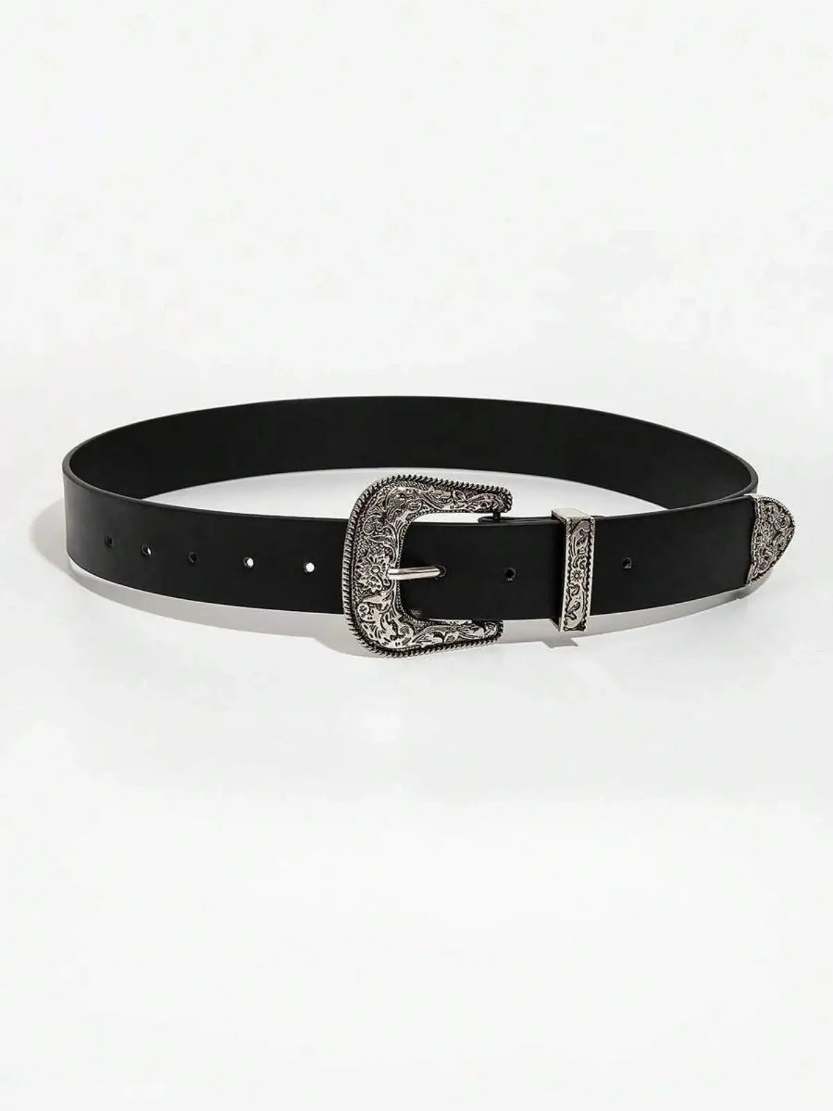 Leather Retro Western Belt
